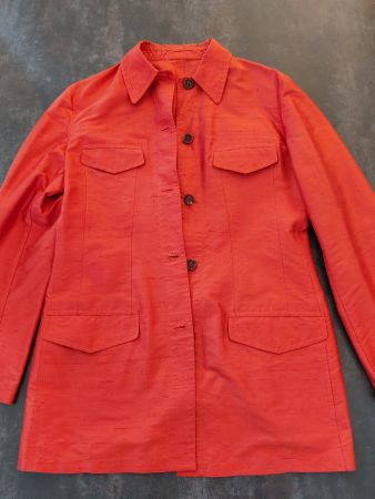 Design Damenjacke - VictorVictoria - Korall - Rohseide - 44