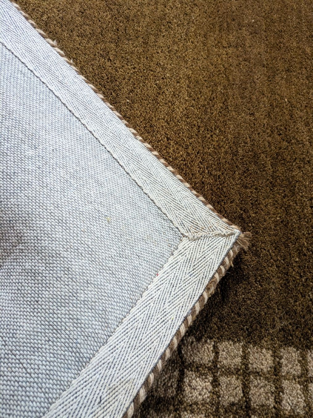 Tappeti: Teppich Wolle, 130x190cm, hellbraun – Nuovo e nell'imballaggio originale da Binningen venduto da ele_9g9r 2