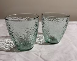 Zwei Trinkgläser/Windlichter