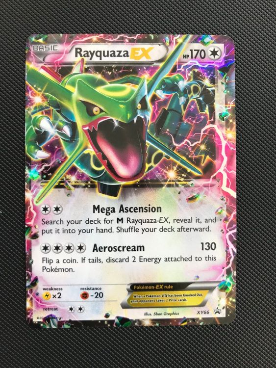 Carte Pokemon Rayquaza Ex Kaufen Auf Ricardo