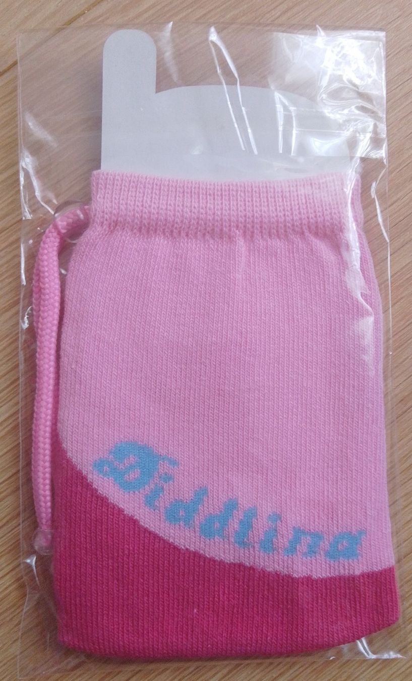 Covers & Schutzfolien: Diddl Handy Socken pink rosa 7,5 x 11cm – Gebraucht aus Wohlen AG von salamanderspielwaren 1