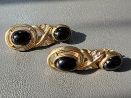 Vintage Ohrringe Clips Luxus Modeschmuck  