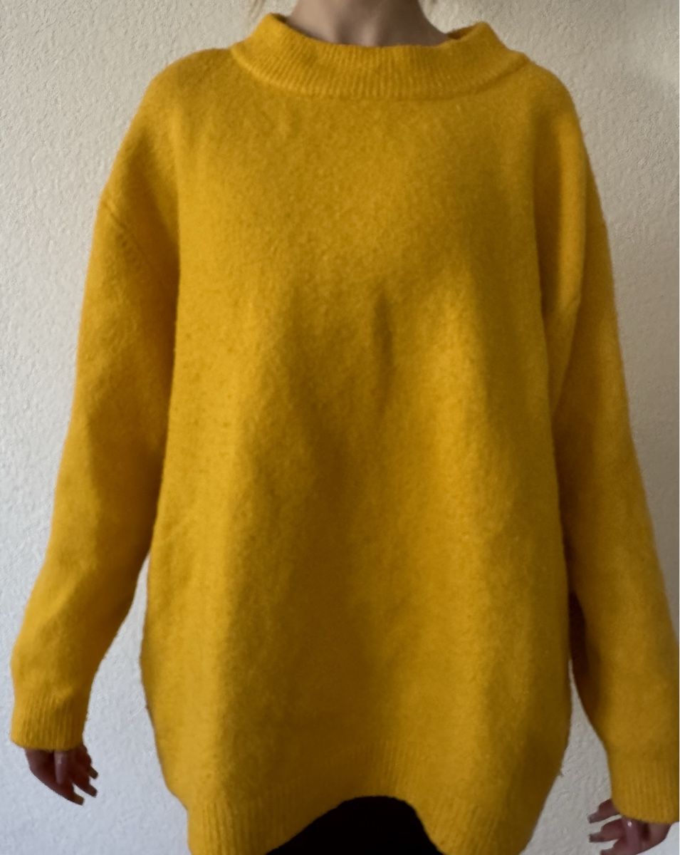 Zara Maglioni & Felpe: Zara Pullover Pulli 💛 Gr. M, sonnengelb, Oversize – Usato da Gibswil venduto da Engelsgleich 3