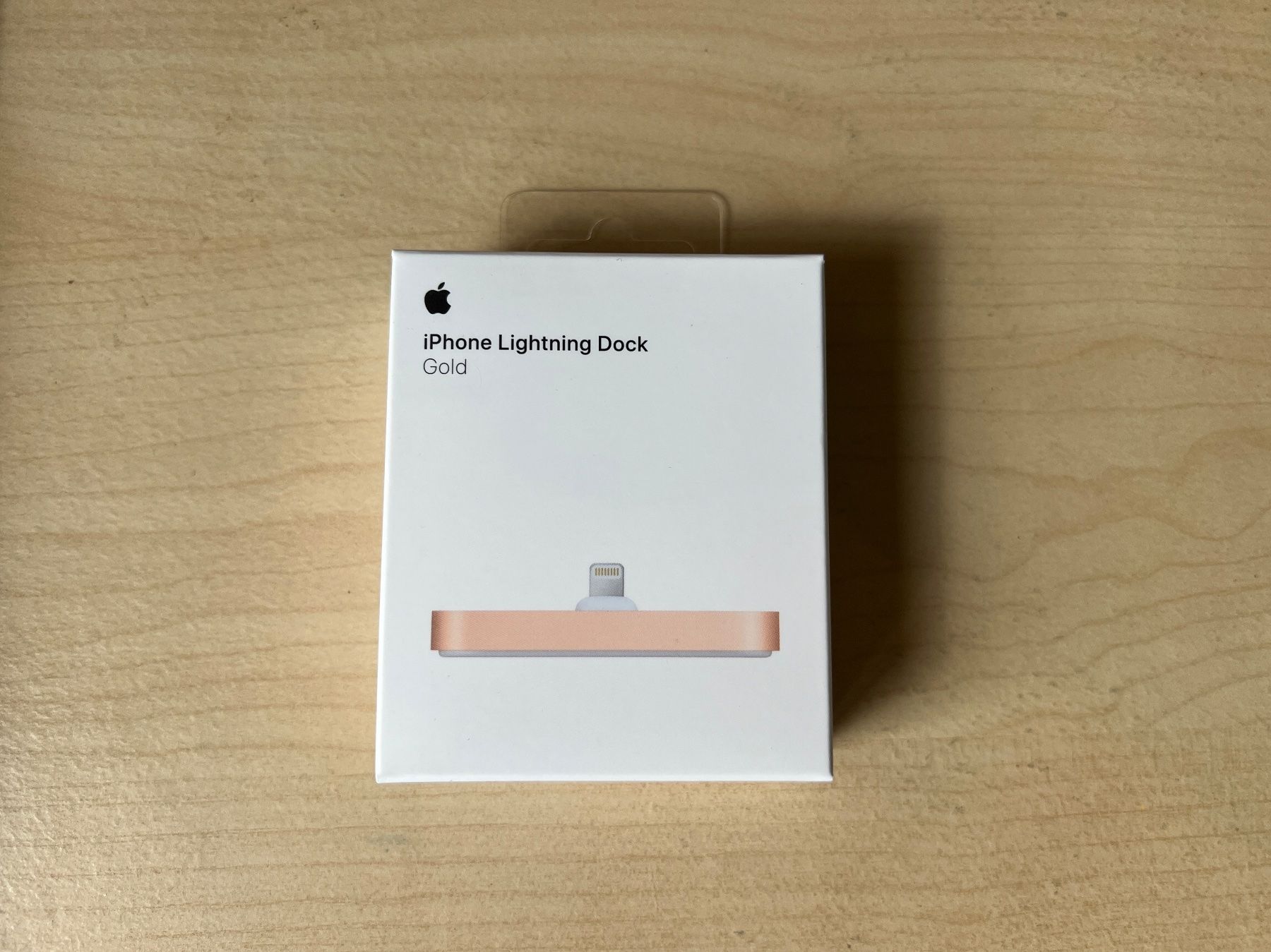 Apple Ladegeräte: Apple iPhone Lightning Dock, Gold (MQHX2) - Ungeöffnet – Neu und originalverpackt aus Neuhausen von Die_Rumpelkiste