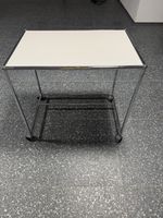 USM Haller Servierwagen weiss mit Rollen guter Zustand
