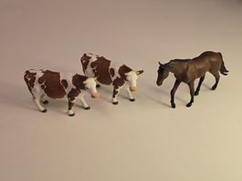 Siku Tierfiguren Set: 2 Kühe und 1 Pferd 🐎🐄