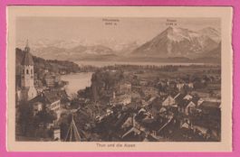 Thun und die Alpen