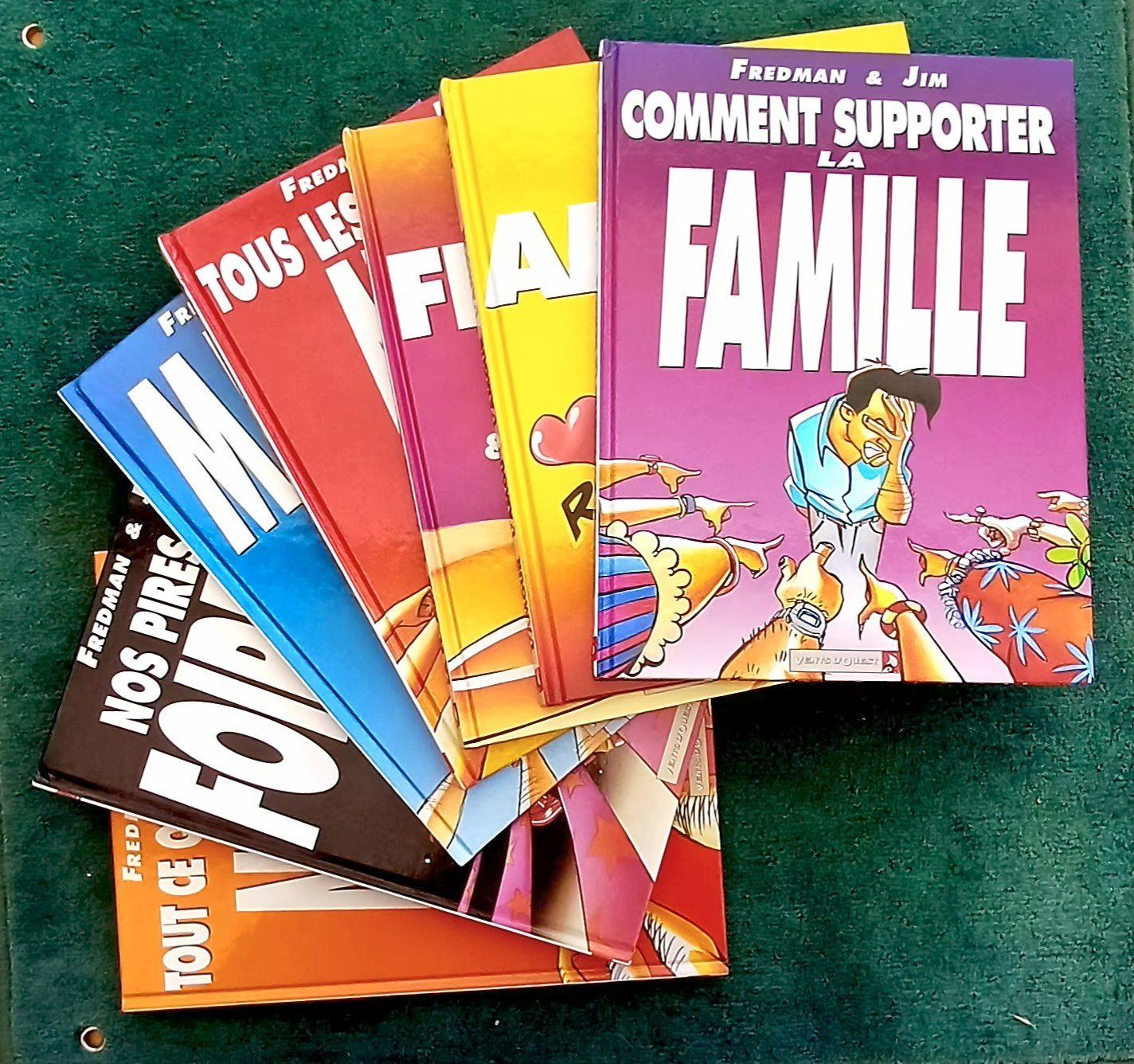 Fumetti: Collection 7 BD Fredman et jim – Usato da Meyrin venduto da nicecool