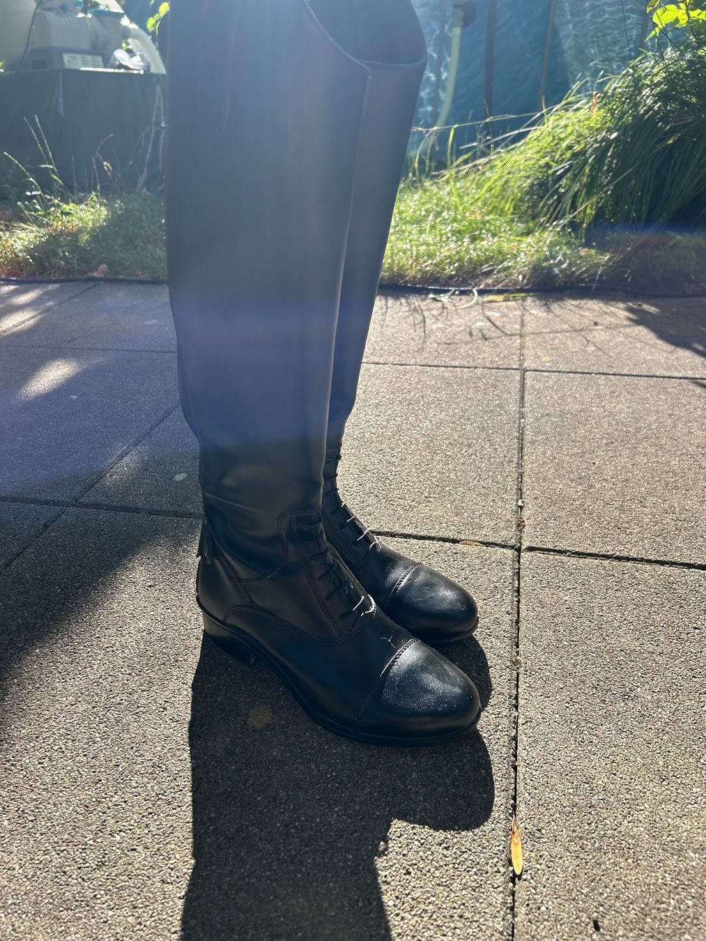 Scarpe da donna: Reitstiefel Kunstleder – Usato da Schüpfen venduto da Anjah 1