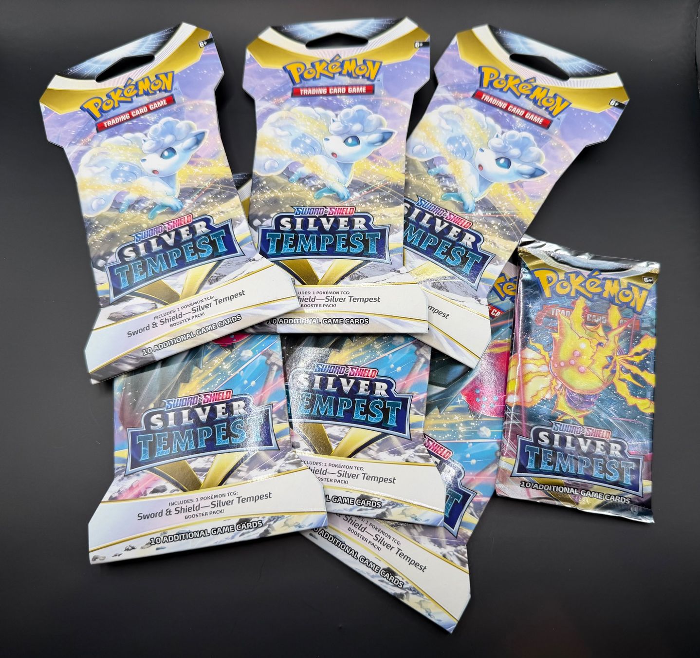 Pokémon Carte collezionabili: Pokémon 7x Silver Tempest Boosters (EN) – Nuovo e nell'imballaggio originale da Genève venduto da Rokemon