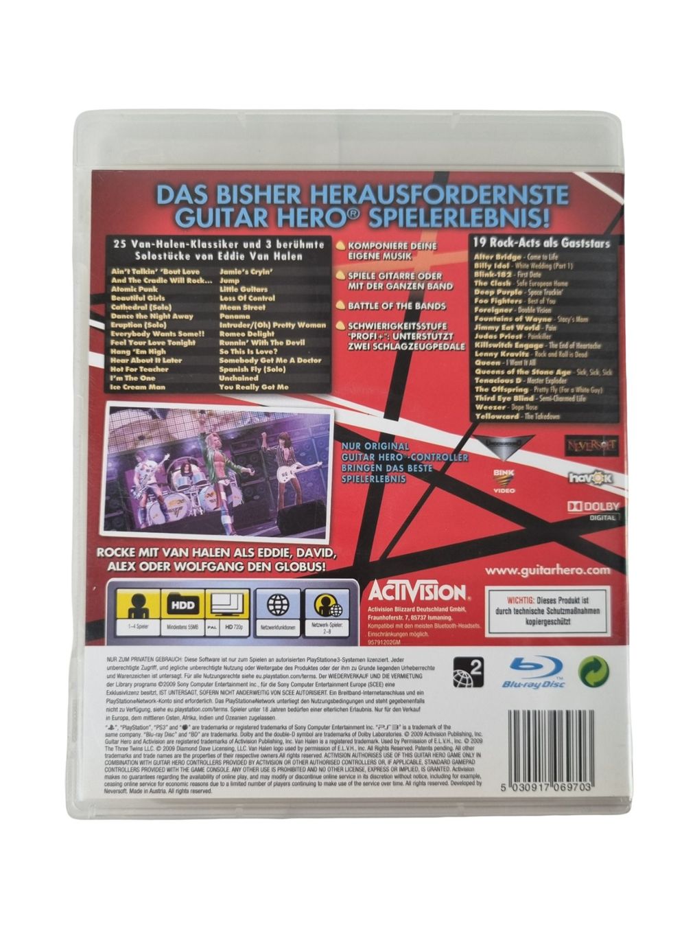 Giochi: PS3 Guitar Hero VanHalen – Usato da Wangen b. Olten venduto da Restwert_Wangen 2