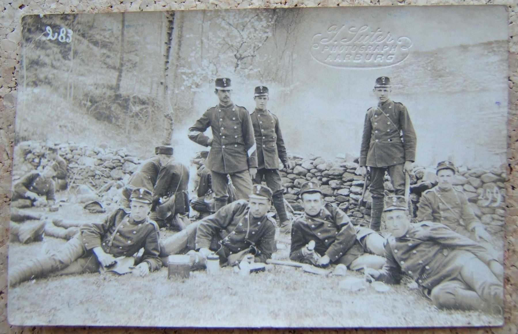 Cartes postales: FOTO-AK SCHWEIZER MILITÄR 1914 – D'occasion à Brunnen par Nonne04