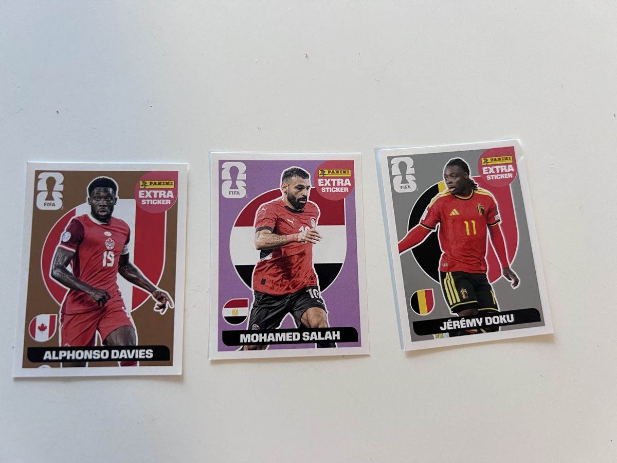 Panini Carte collezionabili: Panini extra stickers 3 pces – Nuovo (secondo la descrizione) da Sion venduto da jerermy1911