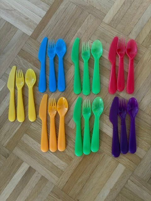 Set di posate: Camping Besteck 7 - teilig, NEU! – Nuovo (secondo la descrizione) da Walenstadt venduto da ricamul
