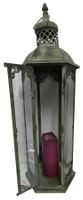 DEKO METALL Laterne mit Glas B-30cm x H-94.5cm
