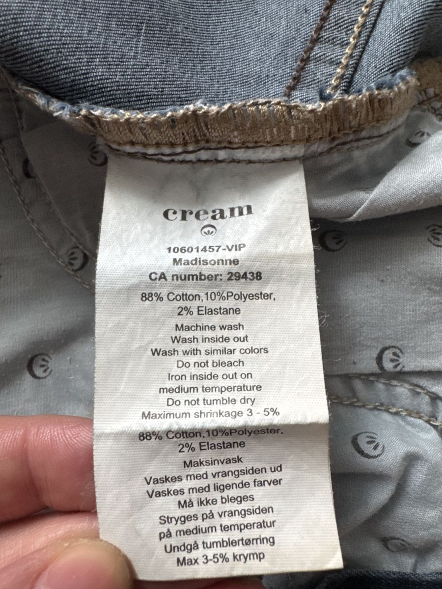 Cream Gonne: Cream Jeans Rock blau Gr. XS-S – Usato da Brütten venduto da Rod816 4