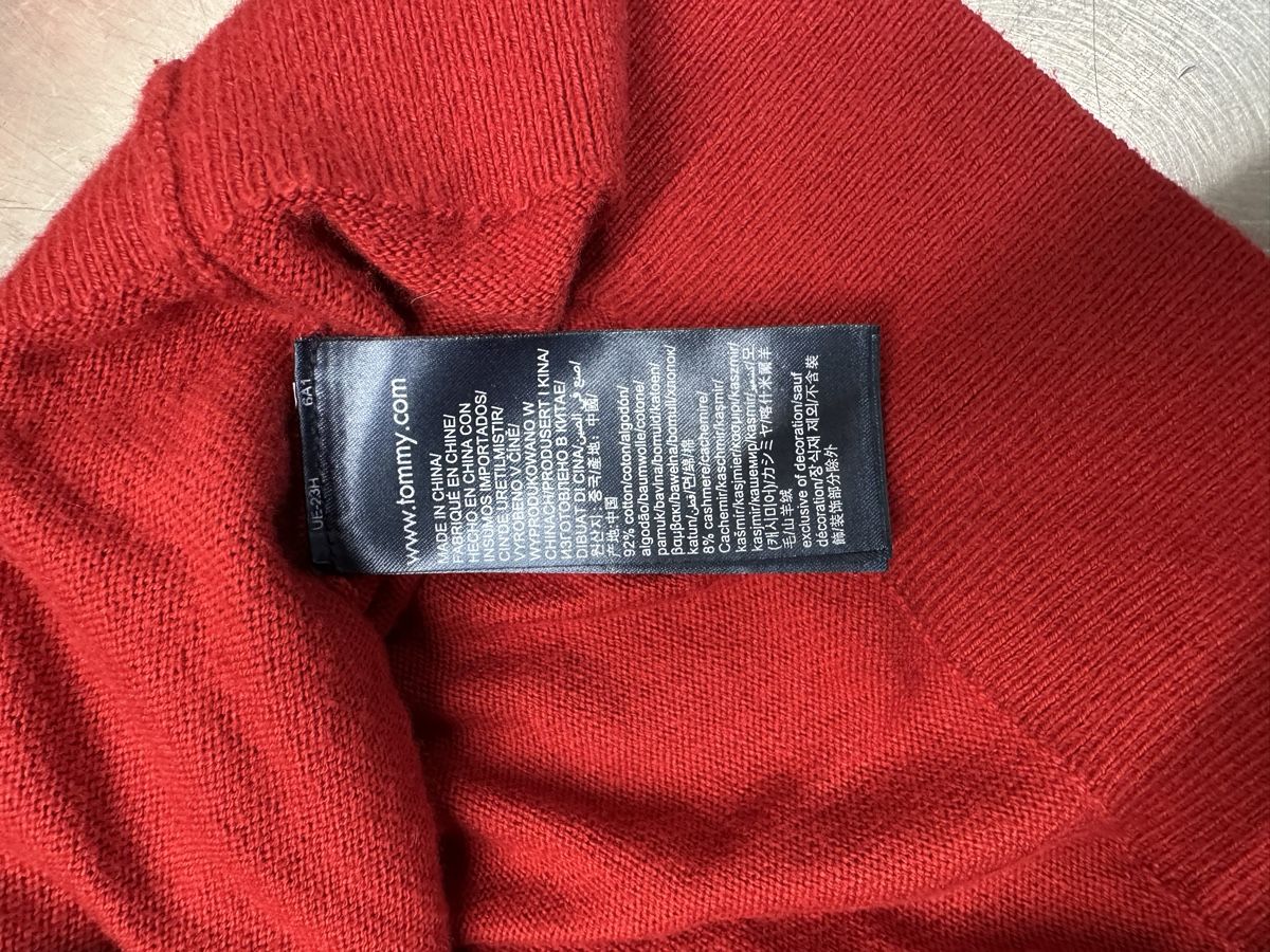 Tommy Hilfiger Maglioni & Felpe: Pullover Tommy Hilfiger rot  – Usato da Schwende venduto da weesli 5