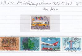 743-787 FD-Vollstempel 3000 Bern 1, 10.3.87