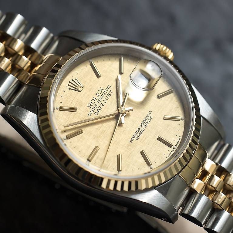 Uhren: Rolex Datejust, ref. 16233, cadran linen – Gebraucht aus Lausanne von inf_dft9 1
