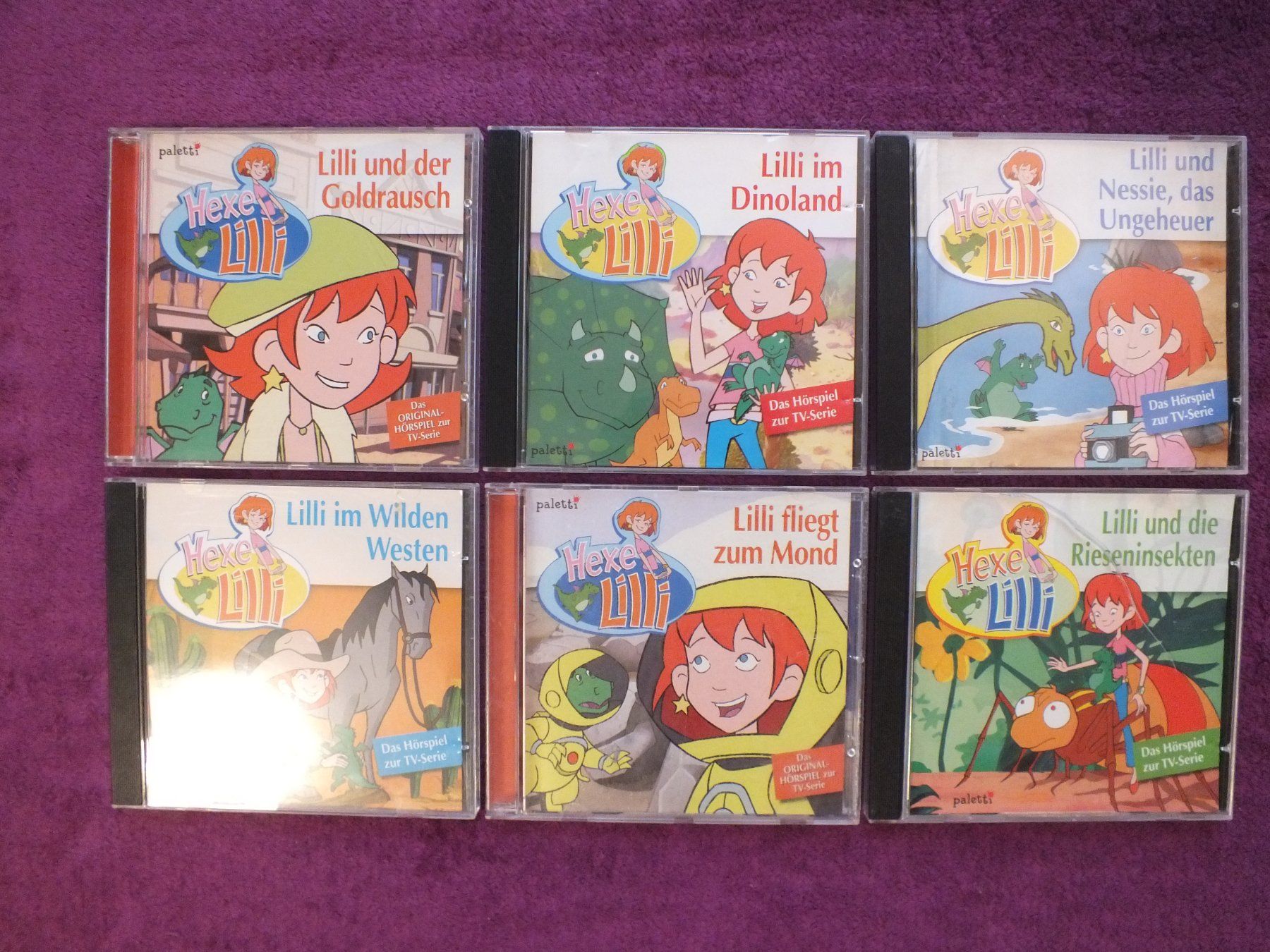 CDs: 6 - Hexe Lilli - Hörspiel - CD´s – Gebraucht aus Müllheim Dorf von Seeeule01