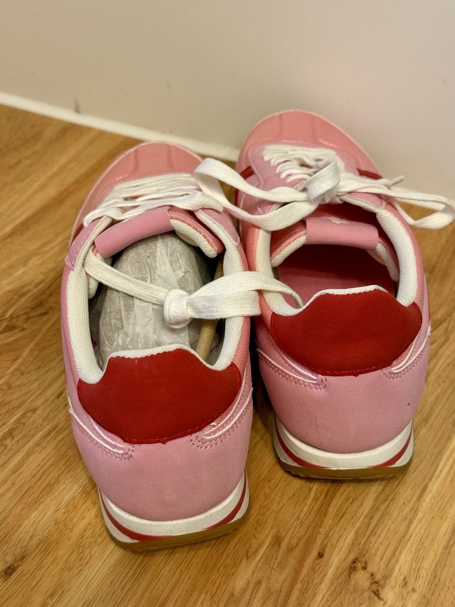 Bershka Scarpe da donna: Sneaker, Damen, Grösse 41, Pink Rot NEU – Nuovo (secondo la descrizione) da Winterthur venduto da BB1974 2