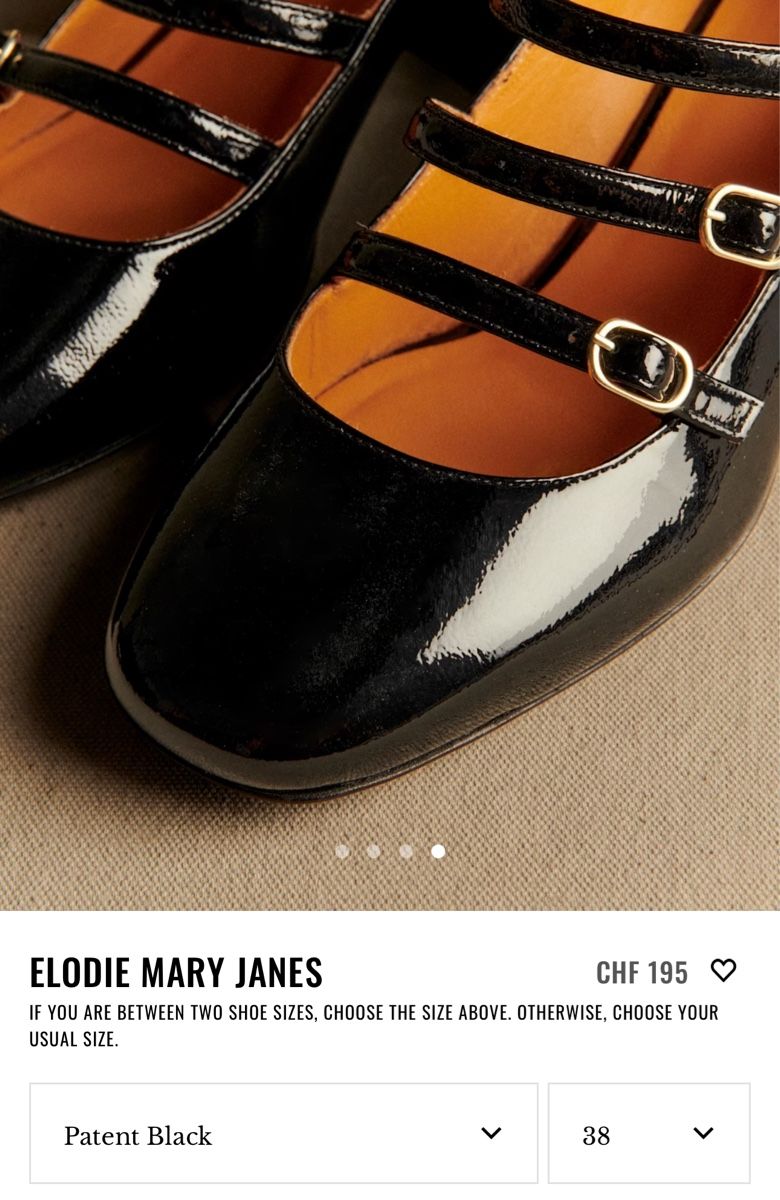 Sezane Scarpe da donna: Babies mary janes Élodie Sezane – Usato da Lausanne venduto da Meganelausanne 2