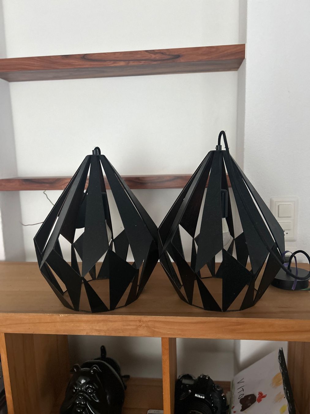 Lampadari & plafoniere: 2 Hängelampen Diamantform – Usato da Illnau venduto da Monkky 3