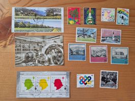 FL-Briefmarken aus 2023 mit ET-STempel Zustand gem.Bild D6