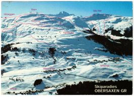 Obersaxen - Skigebiet