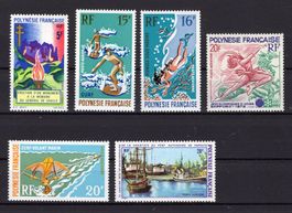 R5002  /  Polynésie française poste aérienne 1971neufs XX
