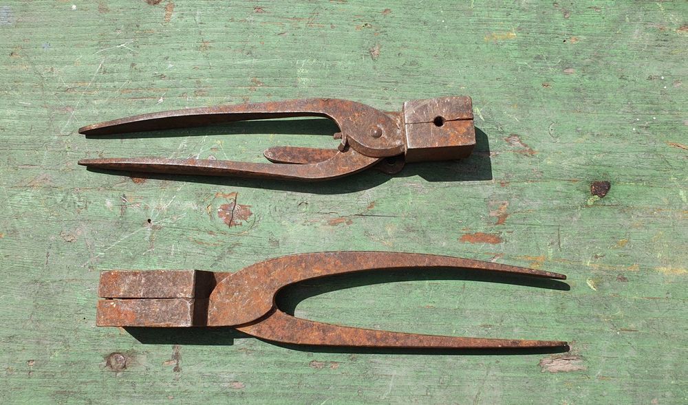 Pinces anciennes Phoenix Mfg Co 2-1/2 C pinces souris