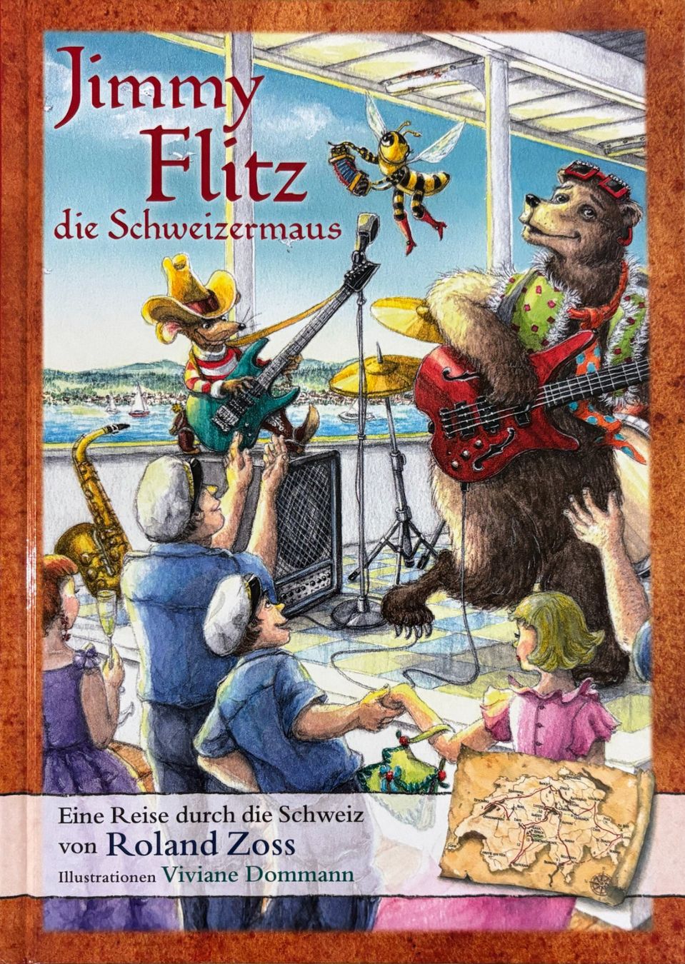 Libri: Jimmy Flitz die Schweizermaus - Eine Reise durch die Schweiz – Nuovo e nell'imballaggio originale da Sarnen venduto da Livres
