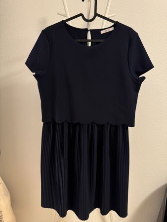 Marineblaues Sommerkleid, Grösse 38, Top Zustand!