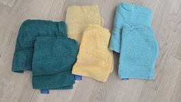 6 Handtücher Bassets Verschiedene Farben, Mittel und Klein