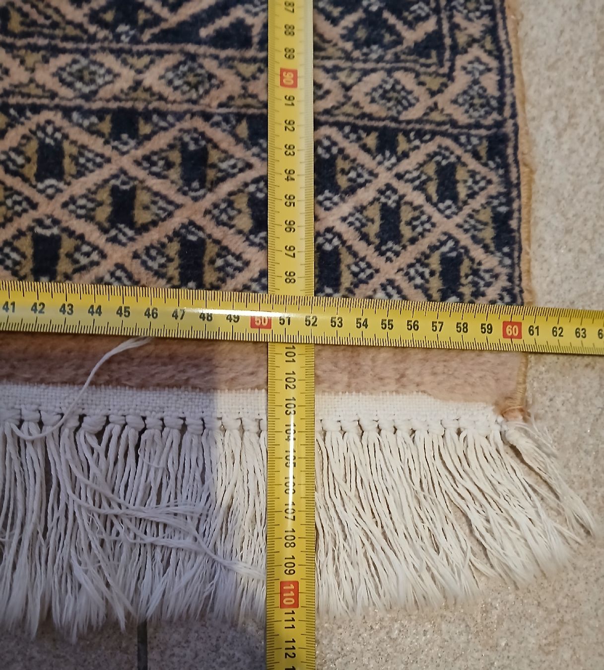 Teppiche: Kleinteppich Orientteppich mit Fransen  60x110 – Gebraucht aus Frasnacht von ale_g288 3