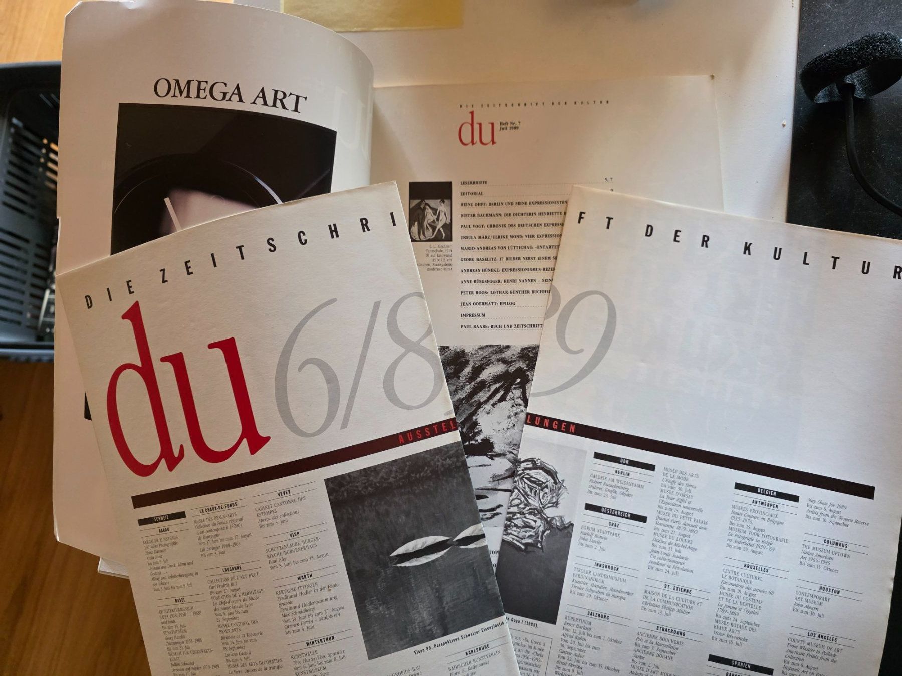 Libri: Zeitschrift DU - Juli 1989 - Expressionismus – Usato da Walterswil BE venduto da Lonitti 8