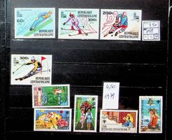CENTRAFRIQUE TIMBRES NEUFS 1979 COTE 14 EUROS /U516