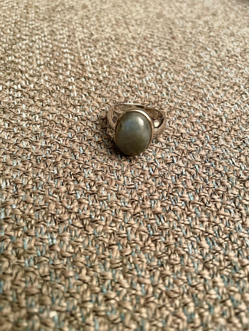 Anelli: Ring mit Labradorit Edelstein, 925 Silber – Usato da Zürich venduto da doeni95