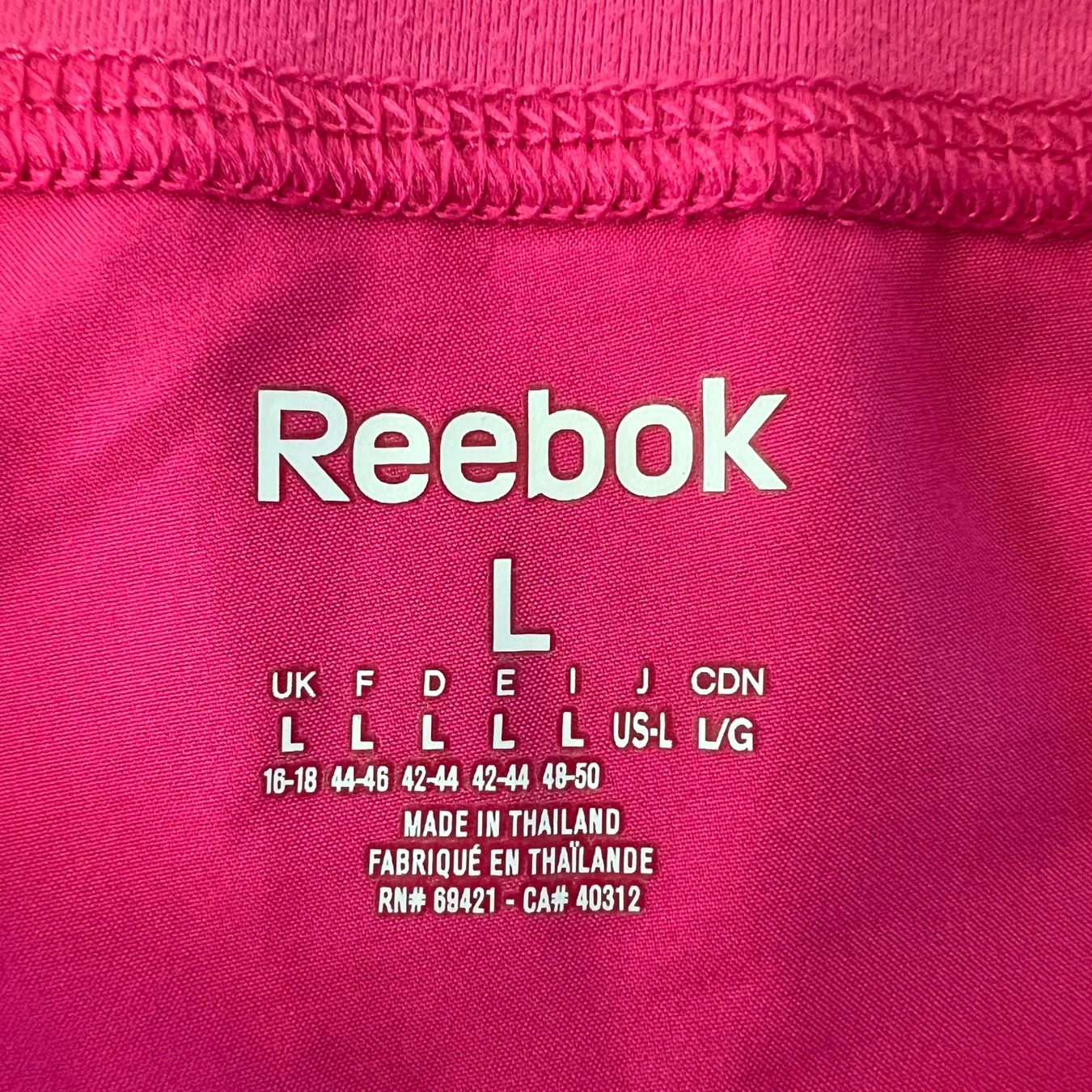 Reebok Pantaloni: REEBOK Playdry Hose 🩷 – Usato da zürich venduto da vintage12 8