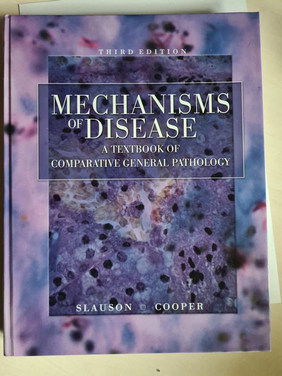 D. Slauson & B. Cooper Mechanisms of disease : a textbook... | Acheter ...