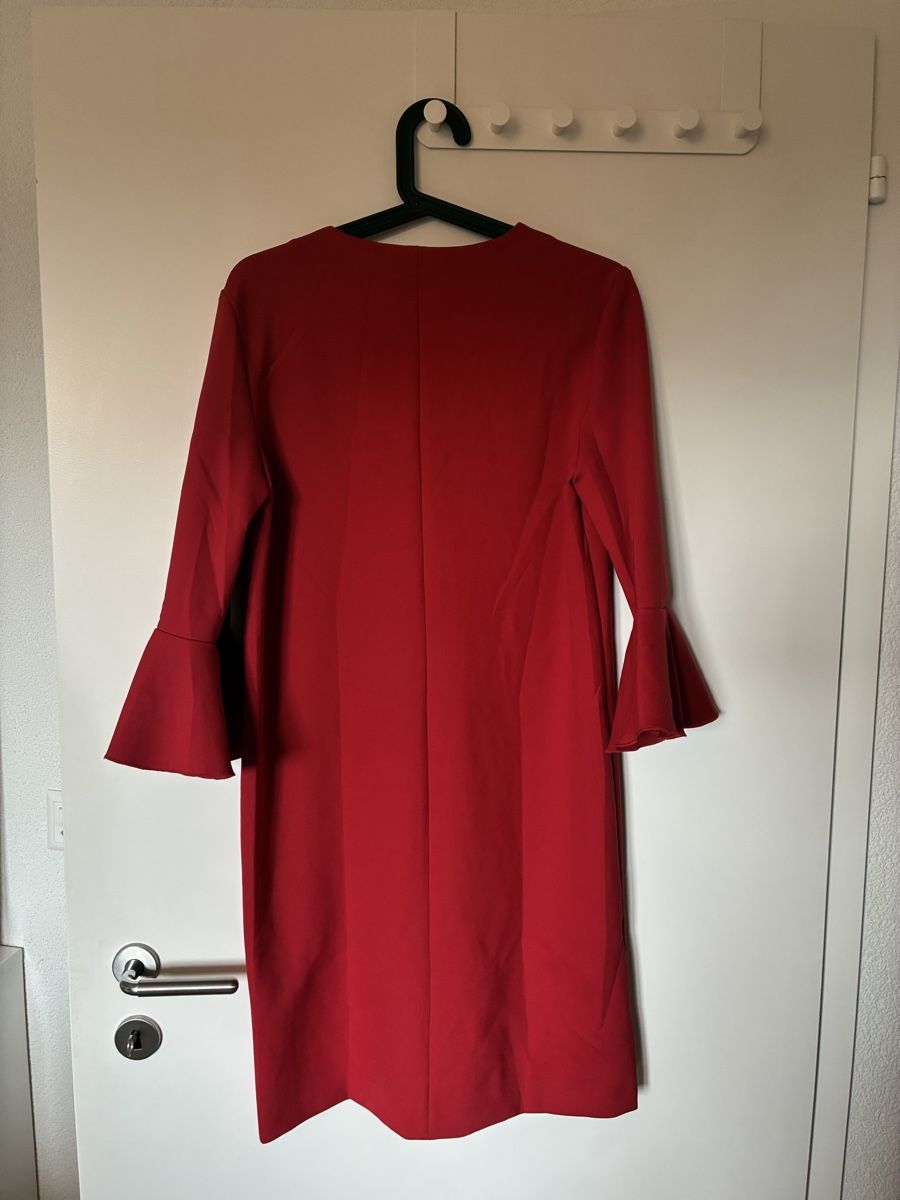 Escada Vestiti: Rotes Escada Sport Kleid, Gr. 38  – Usato da Wädenswil venduto da Gilmored83 5