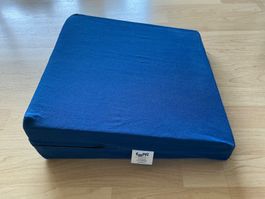 Sitzkissen EMPFI blau Keilform