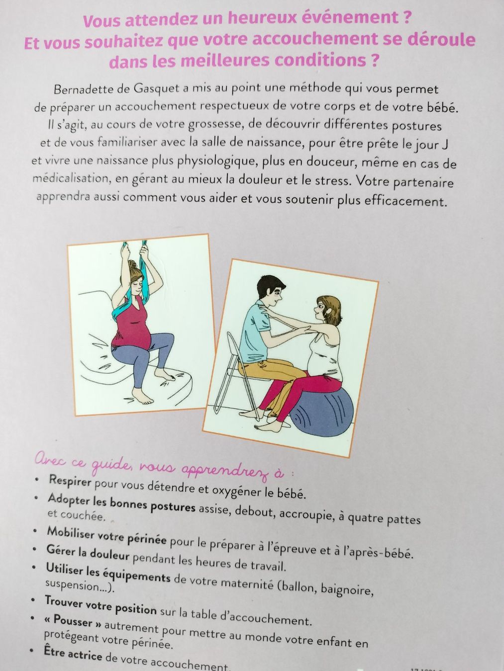 Bücher: Mon cours de préparation à l'accouchement - La méthode.... – Gebraucht aus Cortaillod von rozinna 1