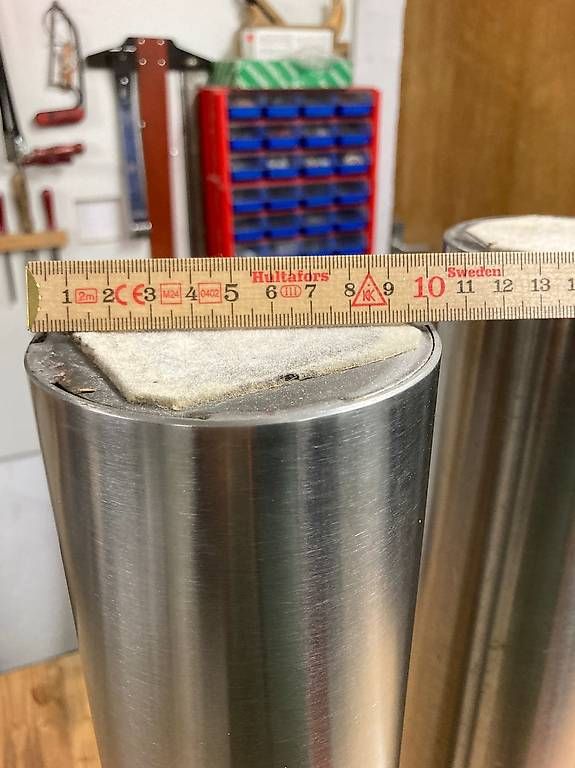 Sonstiges Mobiliar: 3 pieds de table en inox – Gebraucht aus Charmey (Gruyère) von nic168 3