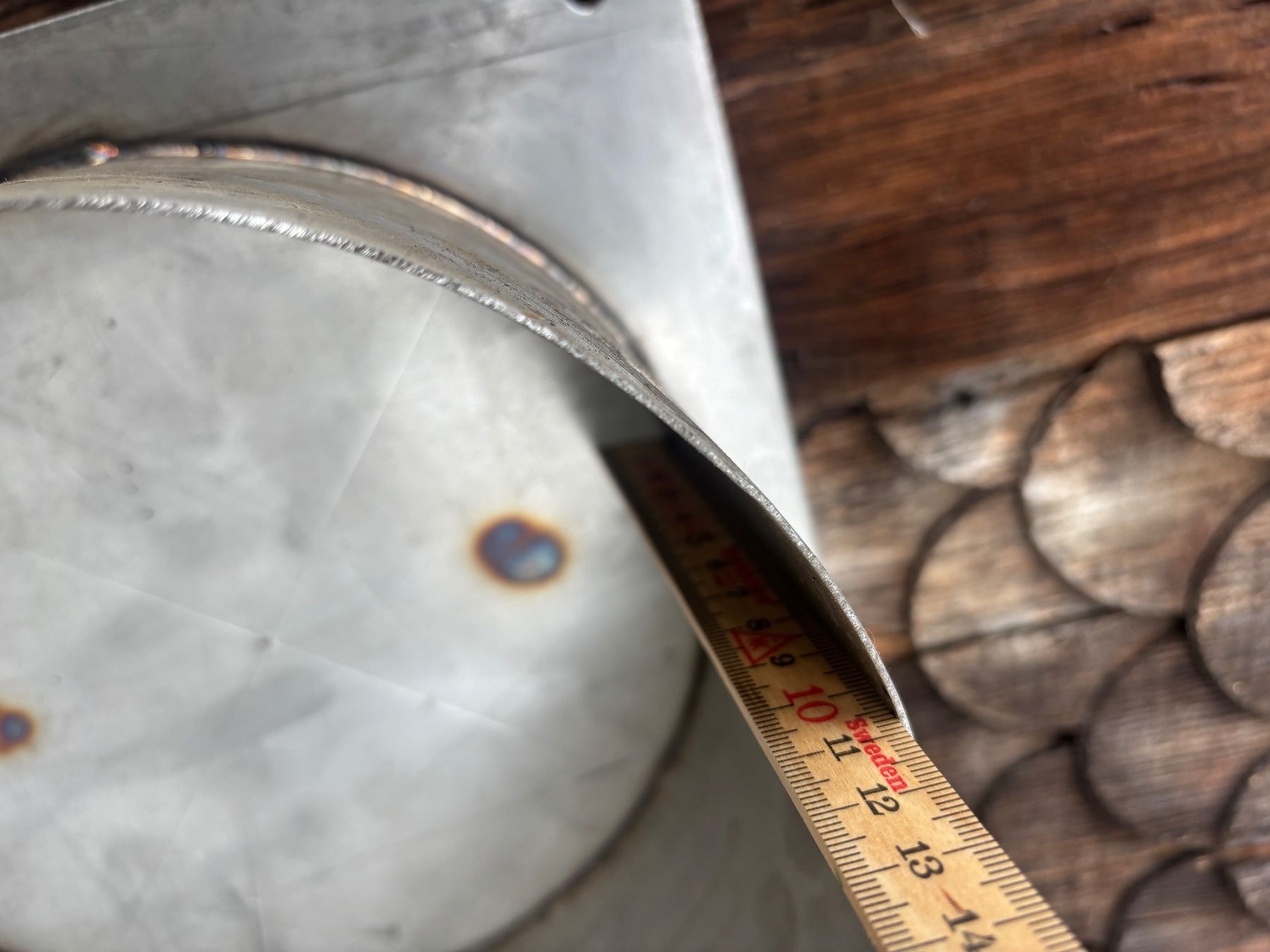 Camini: Deckel aus Cromstahl – Usato da Ruswil venduto da Kolben01 5