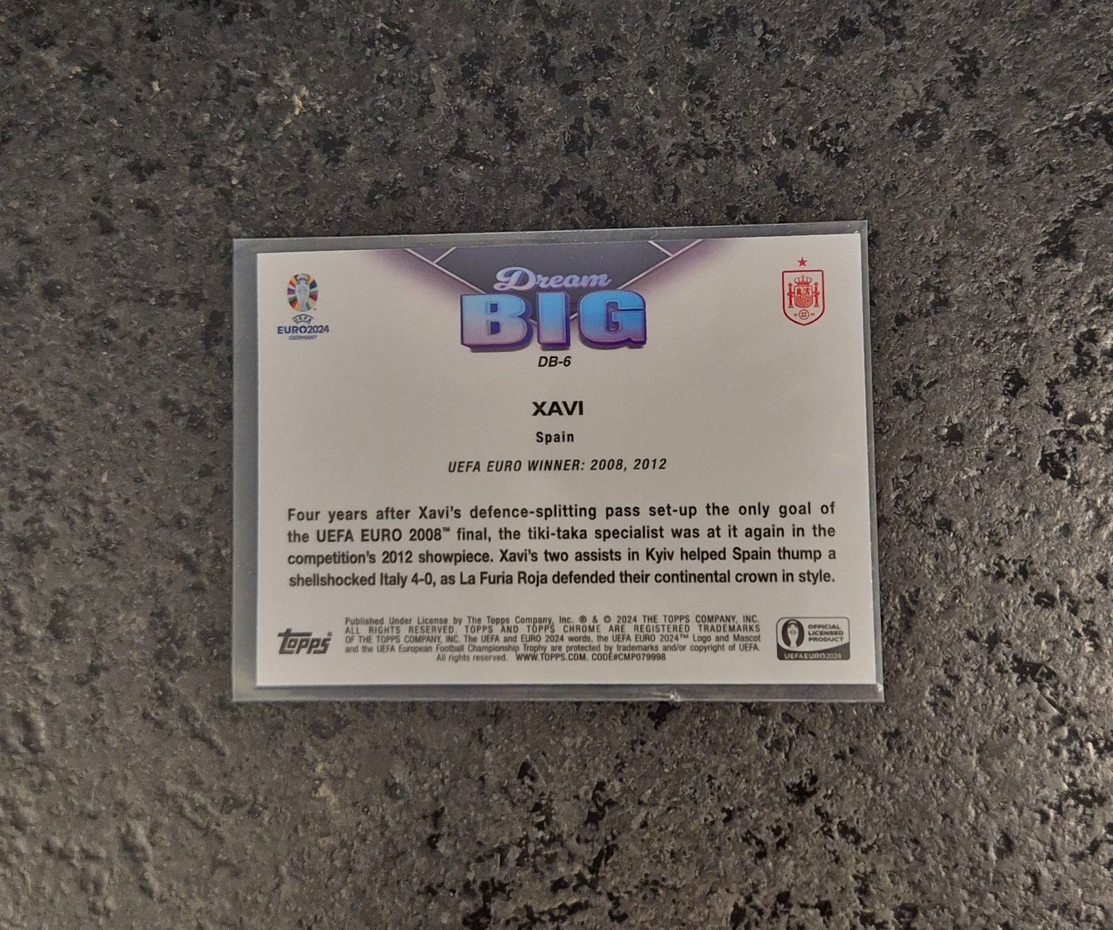 Topps Carte collezionabili: Xavi - Spanien - Topps – Nuovo (secondo la descrizione) da Burg AG venduto da Danoe 1