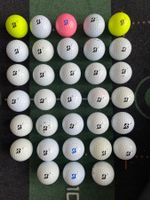 33 Golfbälle Bridgestone guter Zustand