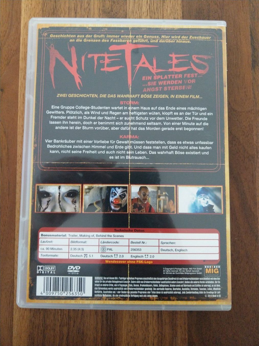 Tous les DVDs: DVD - Nite Tales – D'occasion à Rheinfelden par FilmAuktion 1