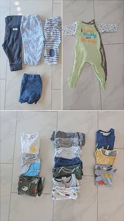 19teiliges sommerliches Kleiderpaket Gr. 68