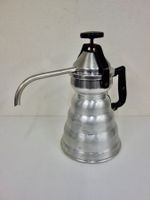 vintage Kaffeekocher Kaffeemaschine Aluminium Design